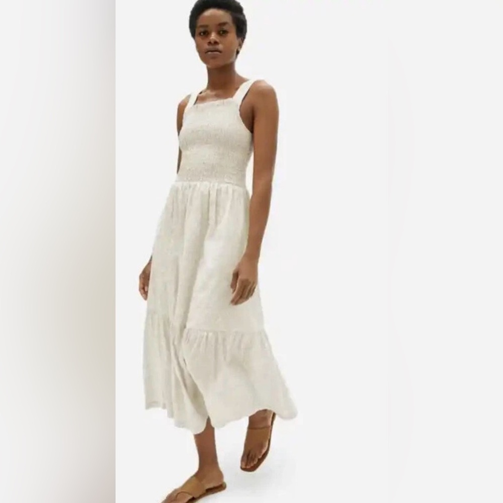 Everlane Cream Maxi Dress